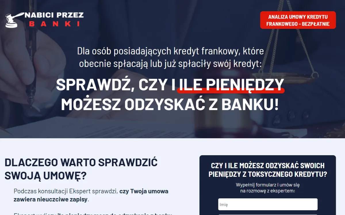 Zrzut strony nabici-wefranki.pl